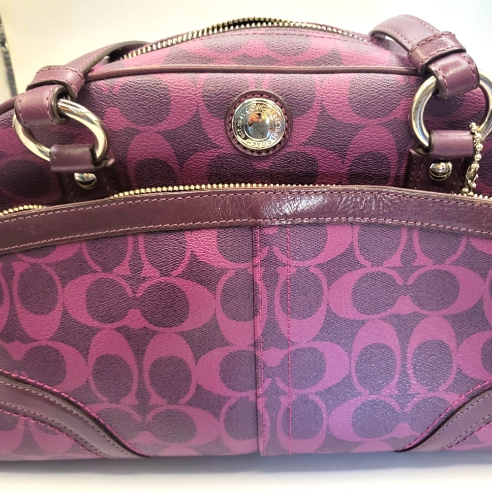 Purple COACH BAG